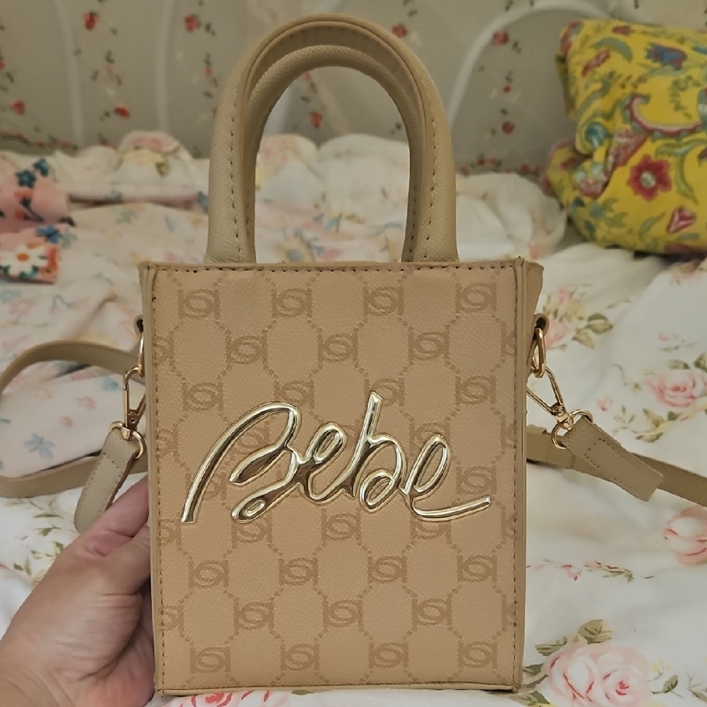 Bebe Tan Handbag